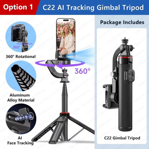 Estabilizador Gimbal con Tripode