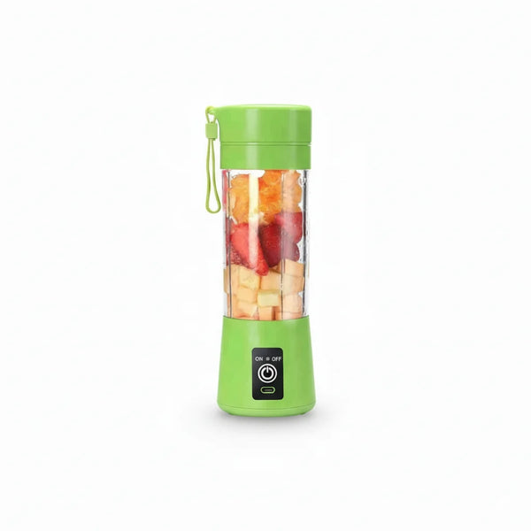 Almalux® Portable USB Blender 2000mAh for Smoothies, BPA-free, features magnetic safety switch and easy cleaning, perfect for travel and preparing healthy drinks on the go.